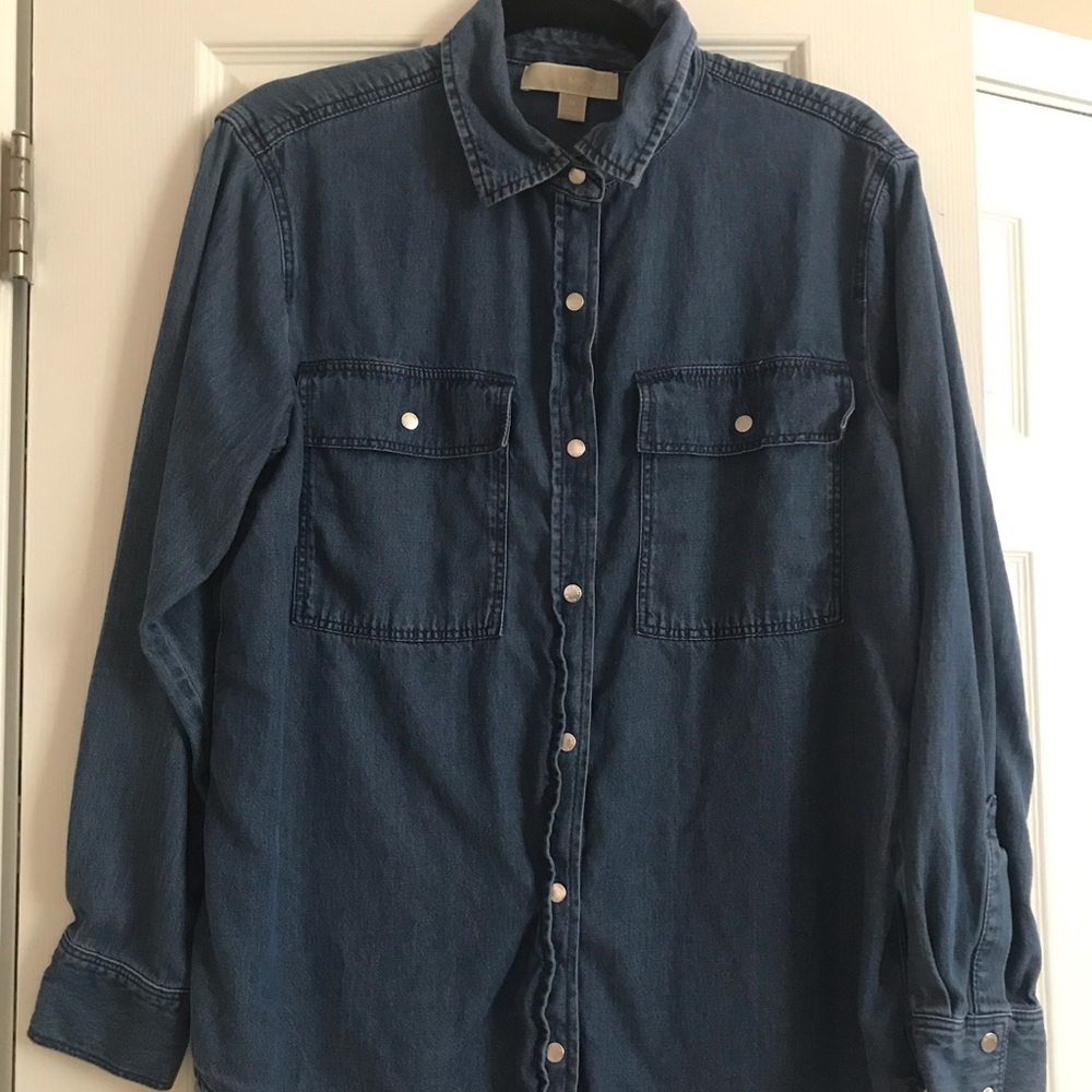 Denim MK button down